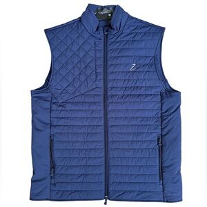 Greyson Clothiers Yukon Ultralight Hybrid Vest Men’s Size Large Navy Blue Logo